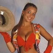 Christina Model Cowgirl Outfit AI Enhanced HD Video