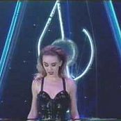 Download Kylie Minogue Shiny Black Latex Corset Live WMA 1991 Video