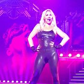 Download Britney Spears Super Sexy Shiny Black Catsuit First Row View 4K UHD Video