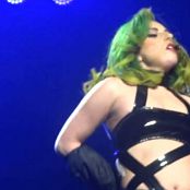 Download Lady Gaga Wild Live Show In Black Latex HD Video
