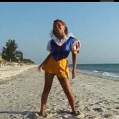 Download Christina Model & Shannon Model On The Beach Dancing Video