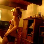 Download Cute Teen Blonde Dancing In Red Bikini Video