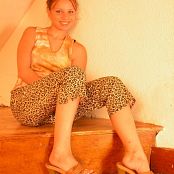 Download TeenModelingTV Sveta Leopard Print Pants Picture Set