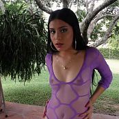 Download Emily Reyes Pink Sheer Bodysuit TCG HD Video 004