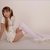 Download TeenModelingTV Bella White Stockings Picture Set