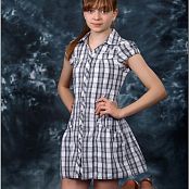 Download TeenModelingTV Lauren Plaid Dress Picture Set