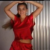 Download Christian Model Comfy Red Dance Tease Video
