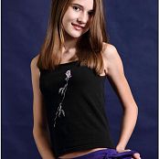 Download TeenModelingTV Kristine Purple Pants Picture Set