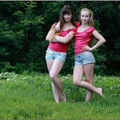 Download TeenModelingTV Alice & Sarah Poladot Tops Picture Set
