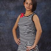 Download Silver Stars Sabina Stripe Dress Picture Set 001