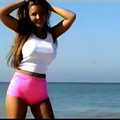 Download Christina Model Pink Shorts AI Enhanced Video