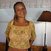 Download Christina Model Gold Lace Top AI Enhanced HD Video