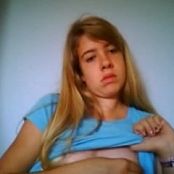 Download Amateur Chick Shows Tits on Webcam Video