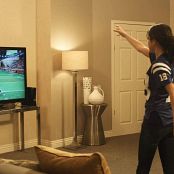 Download Selena Gomez Scores a Touchdown HD Video