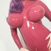 LatexBarbie OnlyFans Red Inflatable Catsuit Video 010819 mp4 