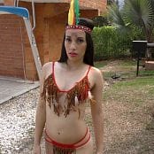 Natalia Marin Red Indian Costume TCG 4K UHD & HD Video 014