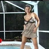 Christina Model Sexy In Leopard Dress Video