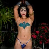 Ximena Gomez Wonder Woman TCG Bonus Level 1 Picture Set 010