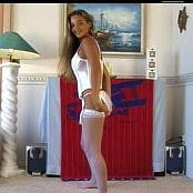 Christina Model White Corset and Stockings Dance AI Enhanced TCRips Video 280120 mp4 