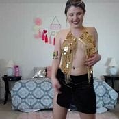 Sherri Chanel Gold Sequin Belly Dancer Part 1 Elite Club Camshow Video 150420 mp4 