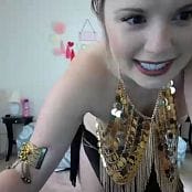 Sherri Chanel Gold Sequin Belly Dancer Part 1 Elite Club Camshow Video 150420 mp4 