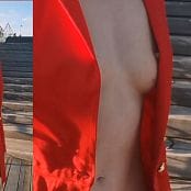 Jeny Smith 红色连衣裙和肤色丝袜 1080p 视频 200720 MP4 
