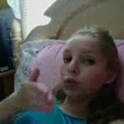 Cute Young Girl Talks About Her Day Video