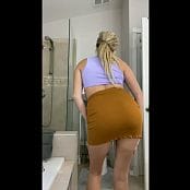 Kalee Carroll Brown Skirt and Purple Top HD Video 437 110121 mp4 