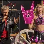 Miley Cyrus and Billy Idol Night Crawling Super Bowl Pre Show Performance Video 080221 ts 