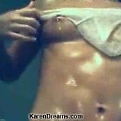 KarenDreams Pigtails and Baby Oil Camshow Video 070321 wmv 