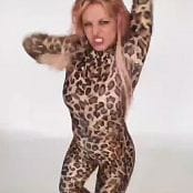 Britney Spears Sexy Leopard Catsuit Video 110521 mp4 