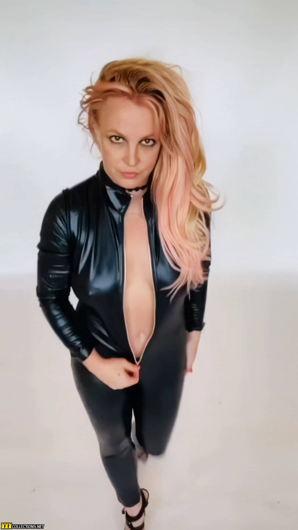 Britney Spears Leather Porn - Britney Spears Black Catsuit Dance Tease 4K UHD Video Download