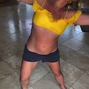 Britney Spears Yellow Top Under Boob Sexy Dance HD Video