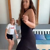 Young Teen Slut In Black Dress Dance Tease Video