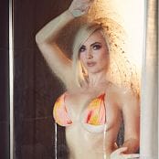 Jessica Nigri Wet Shower Bikini Picture Set
