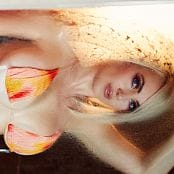 Jessica Nigri Orange Bikini Wallpapers Pack 005