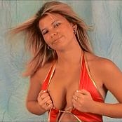 Halee Model 008 Red and Gold Swimsuit AI Enhanced TCRips Video 120122 mkv 