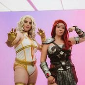 Meg Turney and TheCosplayBunny OnlyFans Queen Maeve 026