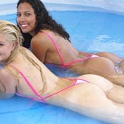 FloridaTeenModels Tina and Melissa Wet Sheer Swimsuit 011