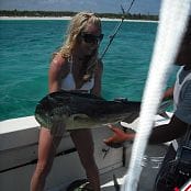 Rachel Sexton Deep Sea Sport Fishing In A Thong 003