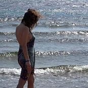 PilGrimGirl Kary Walk on a Deserted Beach Video 040223 mp4 