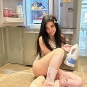 Belle Delphine OnlyFans Updates Pack 7090 2023 02 17 Drinking Milk On The Floor 6