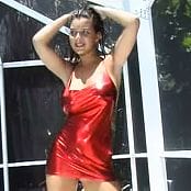 Christina Model 034 Shiny Red Club Dress AI Enhanced TCRips Video 090423 mkv 