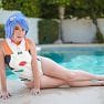 Meg Turney Evangelion Poolside EvaPool9