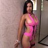TBF Video 353 Luciana Pink Embroidered Babydoll mp4 