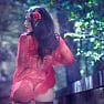 Cosplay Models Dump Red Lingerie Set 05   16GRTGD