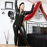 Mistress Ezada Sinn OnlyFans 2019 10 17 This is a classic tight black latex catsuit and killer heels 1620x21 1