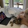 SkyeBlueWantsU OnlyFans 200608 45807583 If you wonder what I do in my off times me and my cat watch old Disney movies together