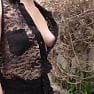 Shy Goth Exhibitionist   Beachside Stroll Lace Blouse Video mp4 0017