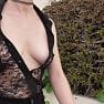 Shy Goth Exhibitionist   Beachside Stroll Lace Blouse Video mp4 0018